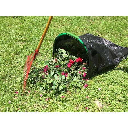 Veranda Lawn  Leaf Bag Holder Turns A Plastic or Bio Lawn  Leaf Bag VE903021